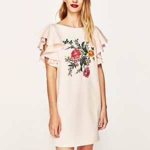 Zara Floral Shift Dress